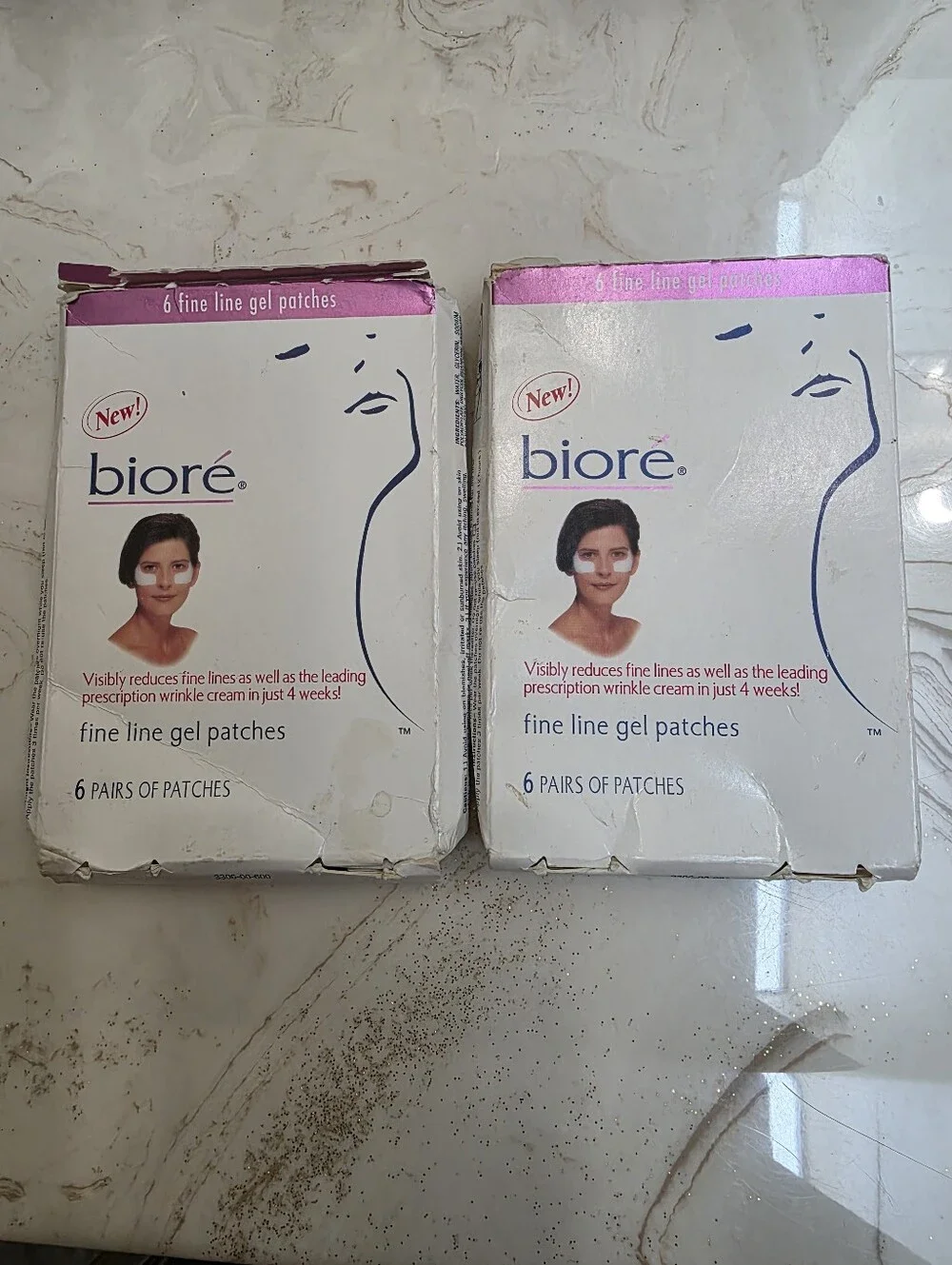 Biore Fine Line Gel Patches – White (6 Pairs)